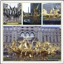 阿波羅戰車雕塑