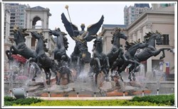 阿波羅戰車雕塑噴泉