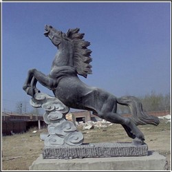 戶外銅馬景觀雕塑